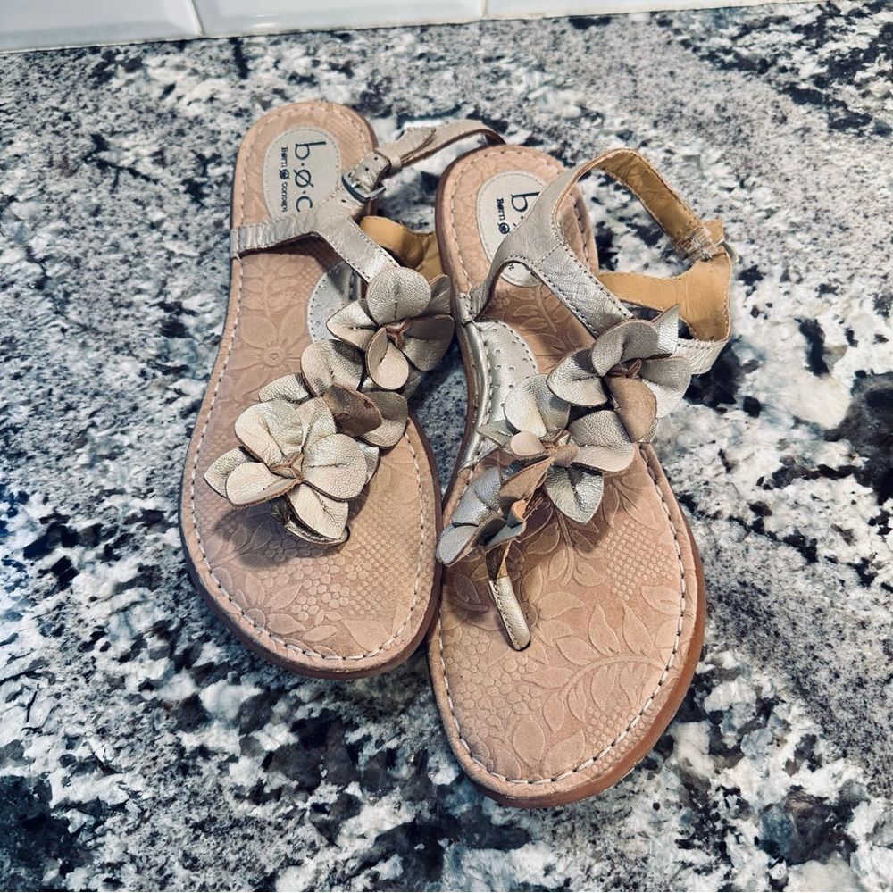 BOC Leather Boho Sandals Size 10